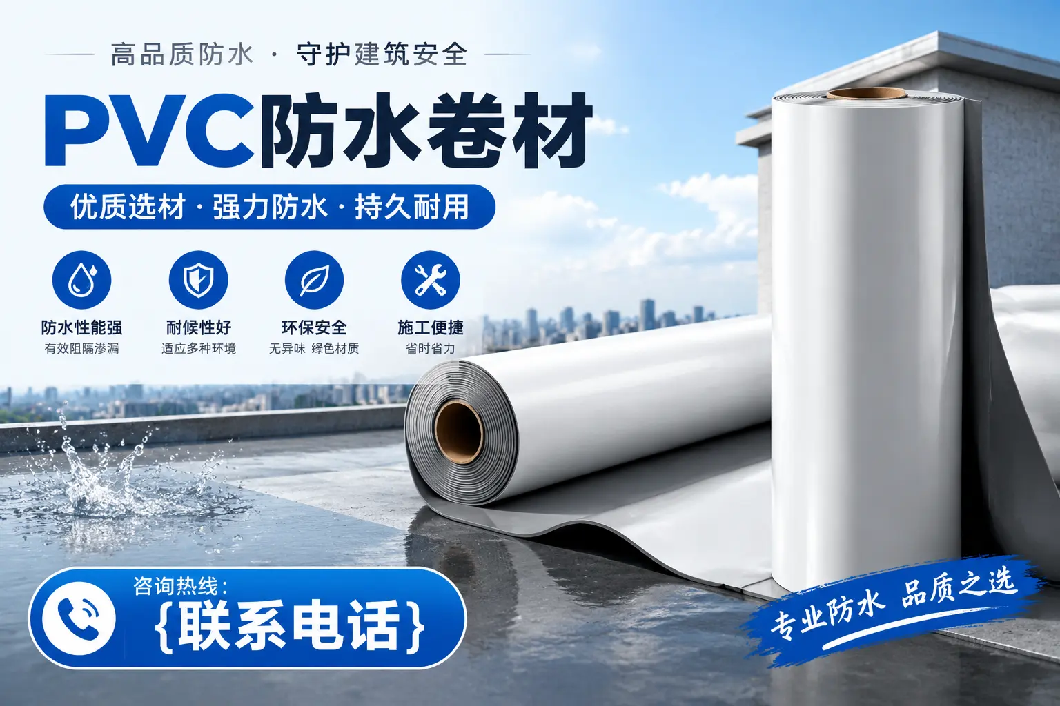 PVC防水卷材的选购技巧与注意事项，助您在宜春找到合适产品